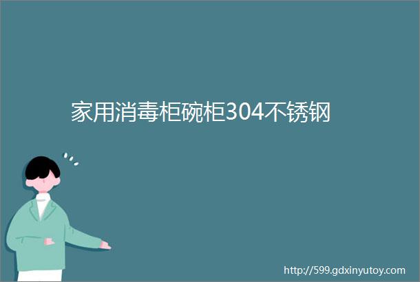 家用消毒柜碗柜304不锈钢